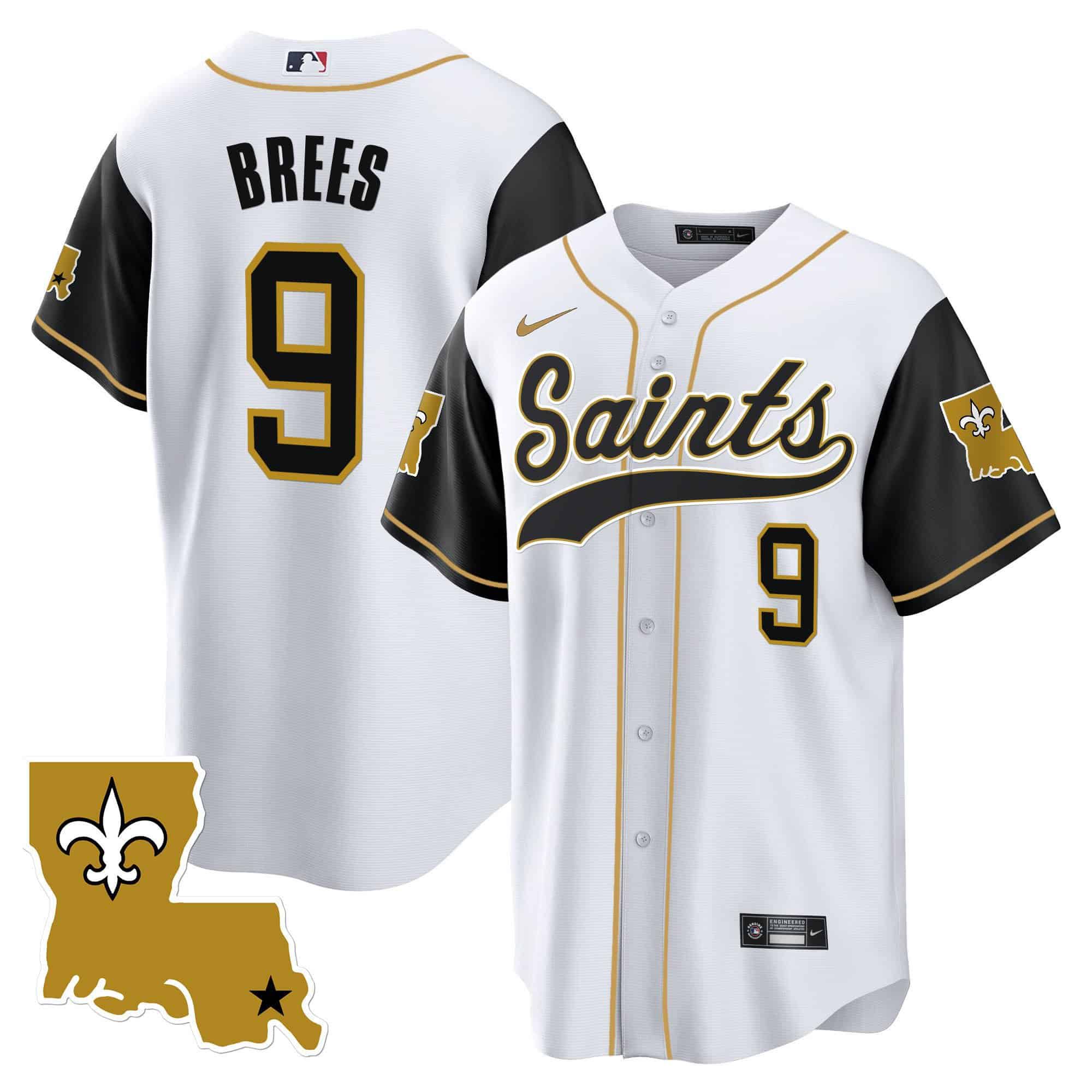 Men New Orleans Saints #9 Brees White 2024 Nike 1987 Legacy Cool Base NFL Jersey style 2->indianapolis colts->NFL Jersey